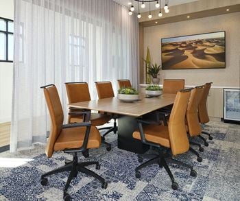 Conference room & private offices